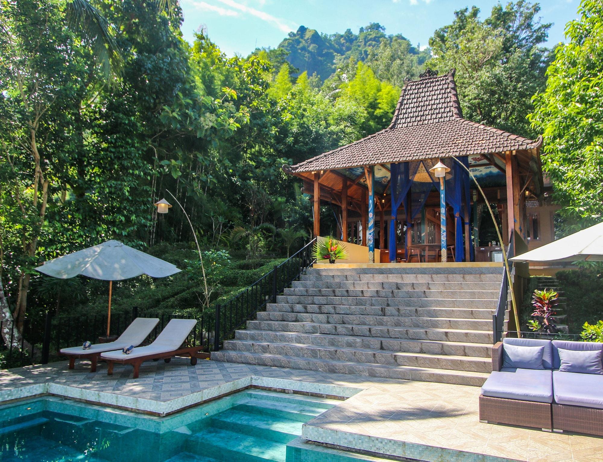 Villa Borobudur Resort Магеланг Екстериор снимка