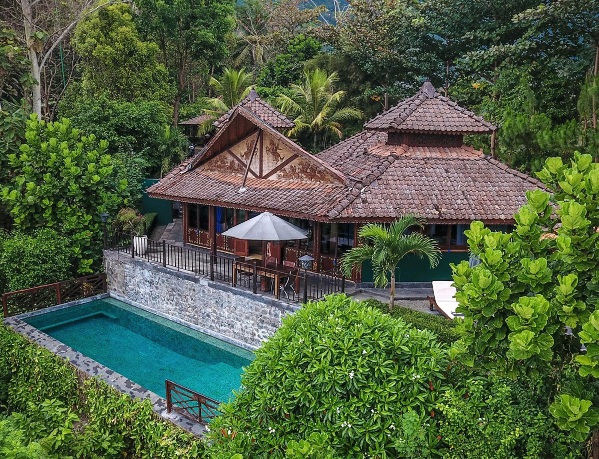 Villa Borobudur Resort Магеланг Екстериор снимка