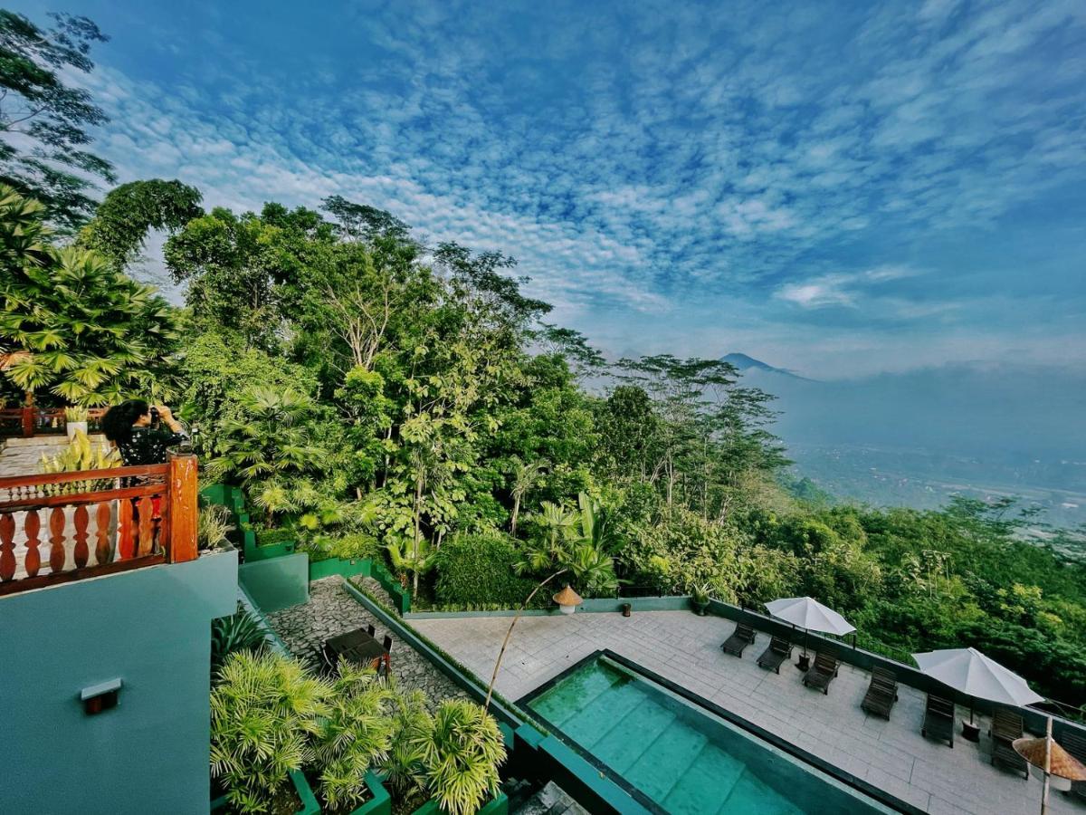 Villa Borobudur Resort Магеланг Екстериор снимка