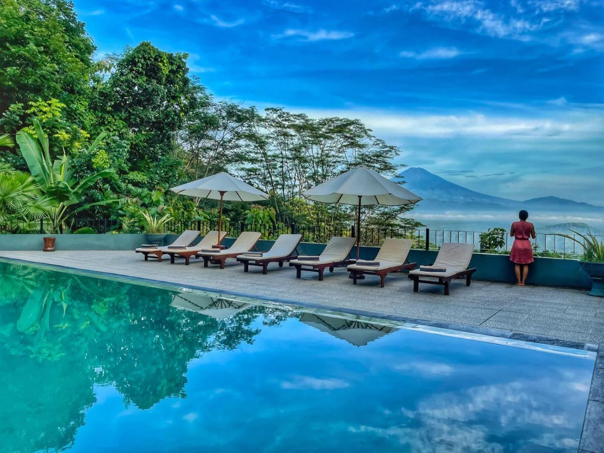 Villa Borobudur Resort Магеланг Екстериор снимка